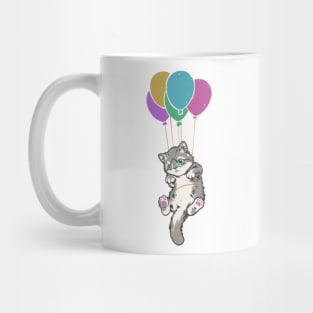 Cat balloons Mug